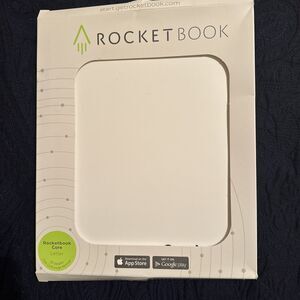 Rocketbook Core Reusable Smart Notebook 8.5" x 11" Lined Ruled 32 Pages, Pen